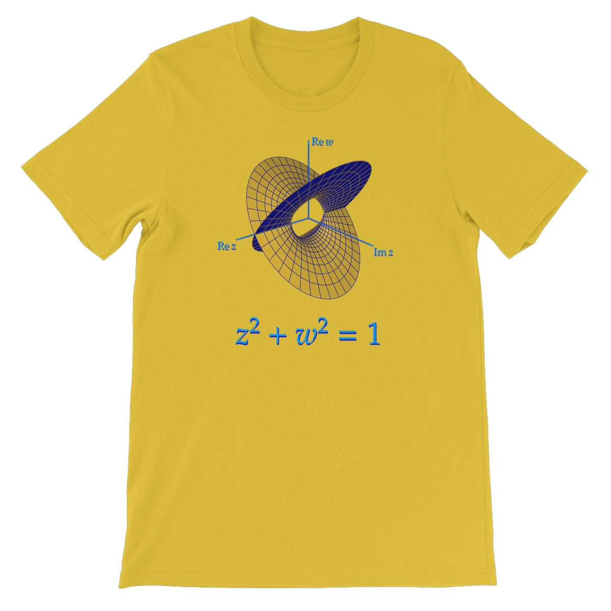 Complex Circle, 1 Slit Unisex Short Sleeve T-Shirt