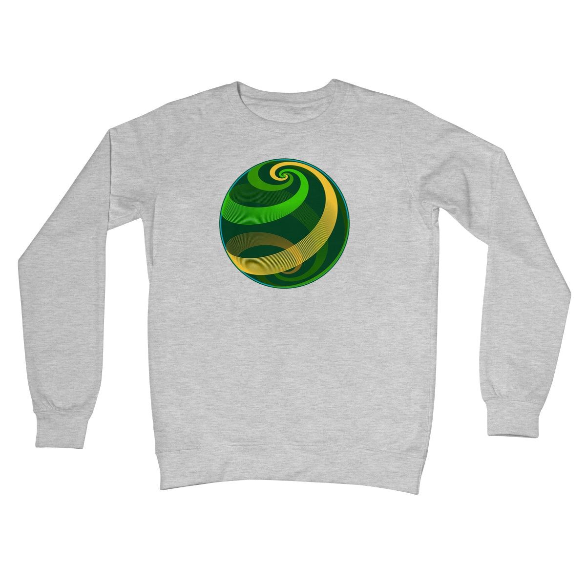 Loxodromes, Pond Globe Crew Neck Sweatshirt