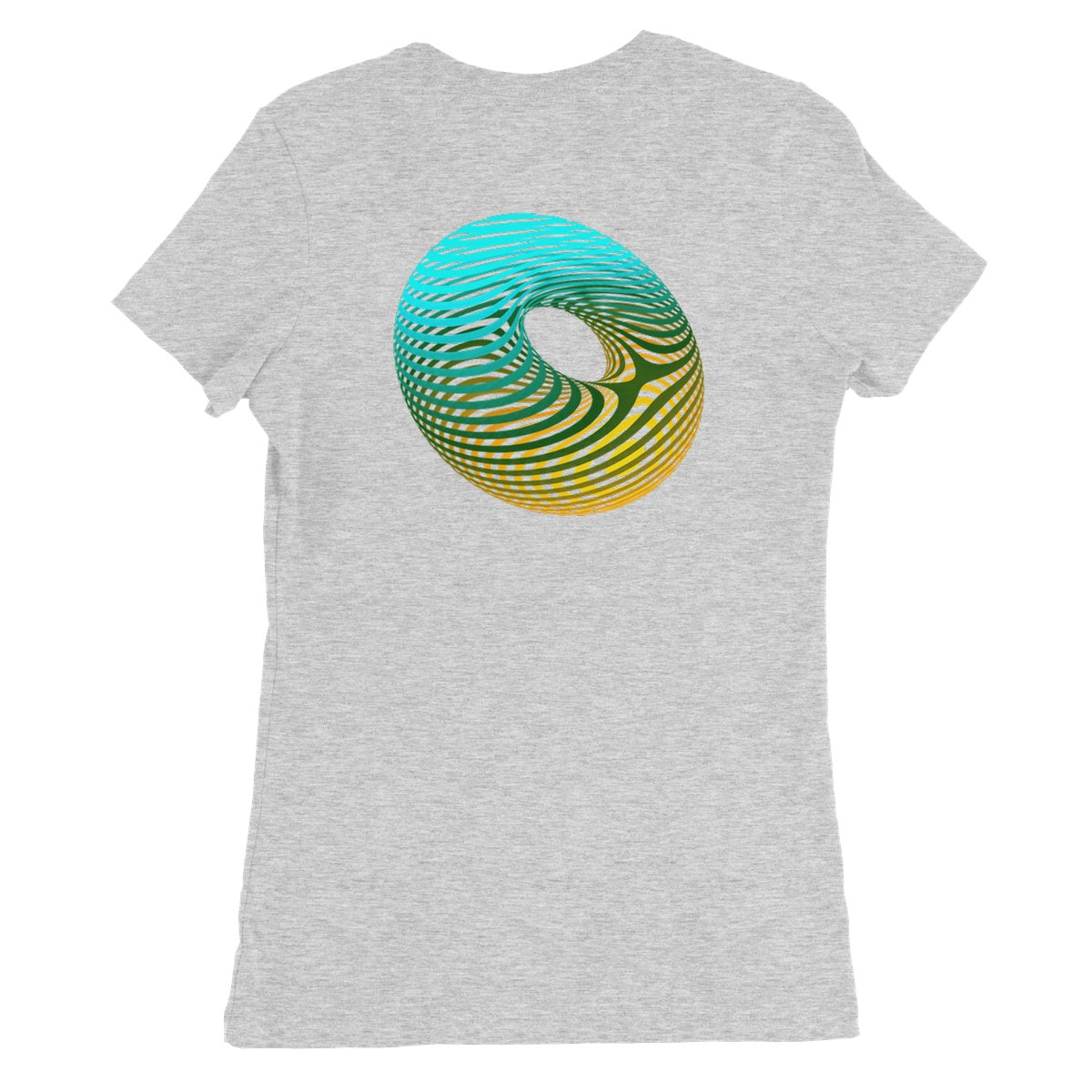 Morse Theory, Oblique (back) Women's Favourite T-Shirt