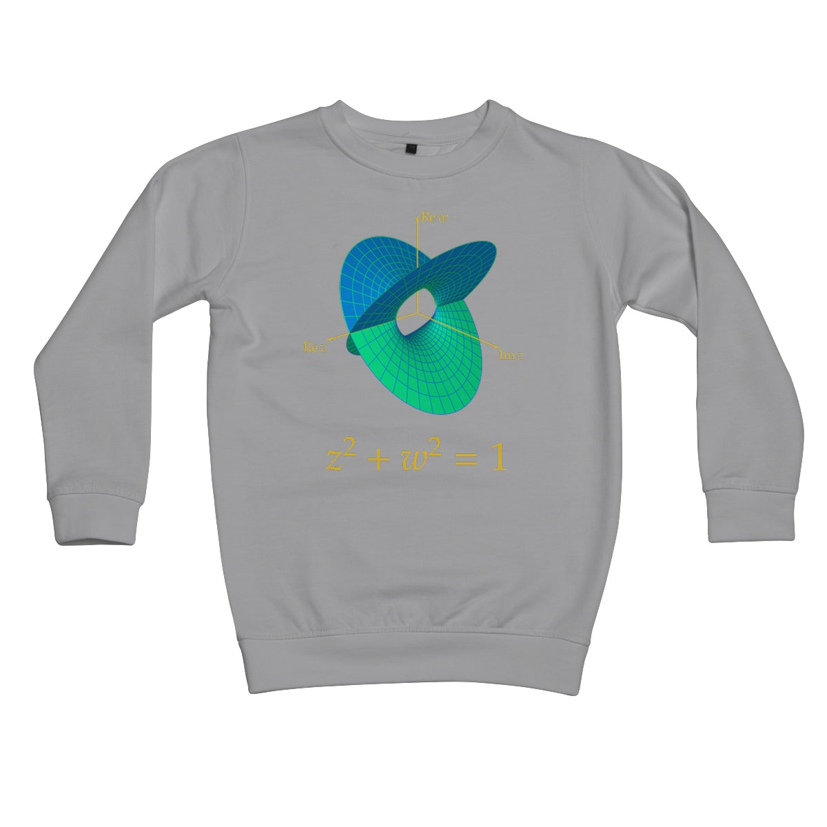 Complex Circle, 2 Slits Kids Sweatshirt