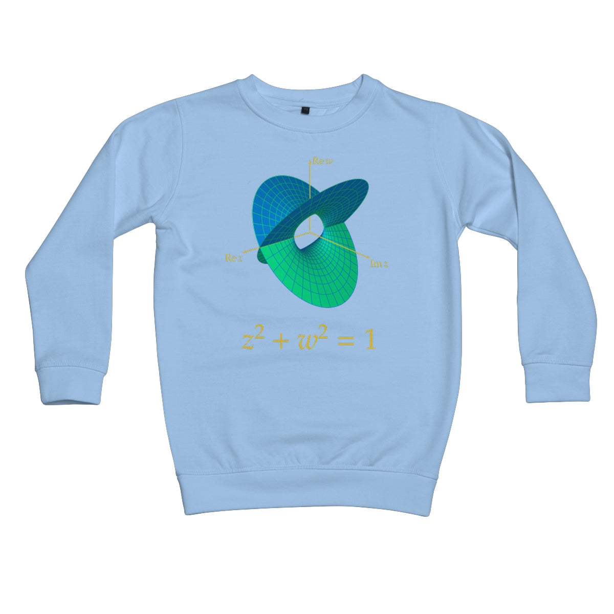Complex Circle, 2 Slits Kids Sweatshirt