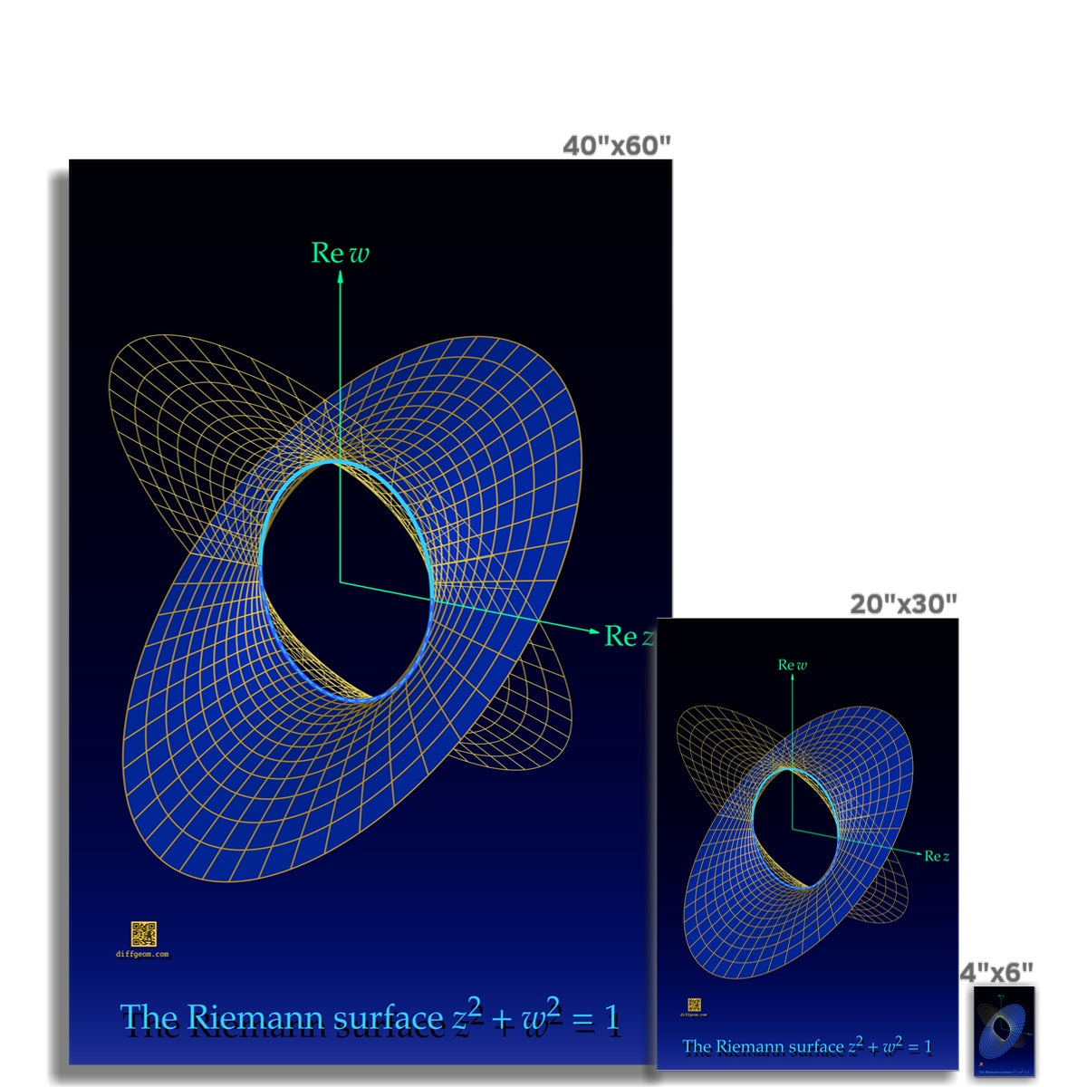 Complex Circle, 1 Slit Fine Art Print