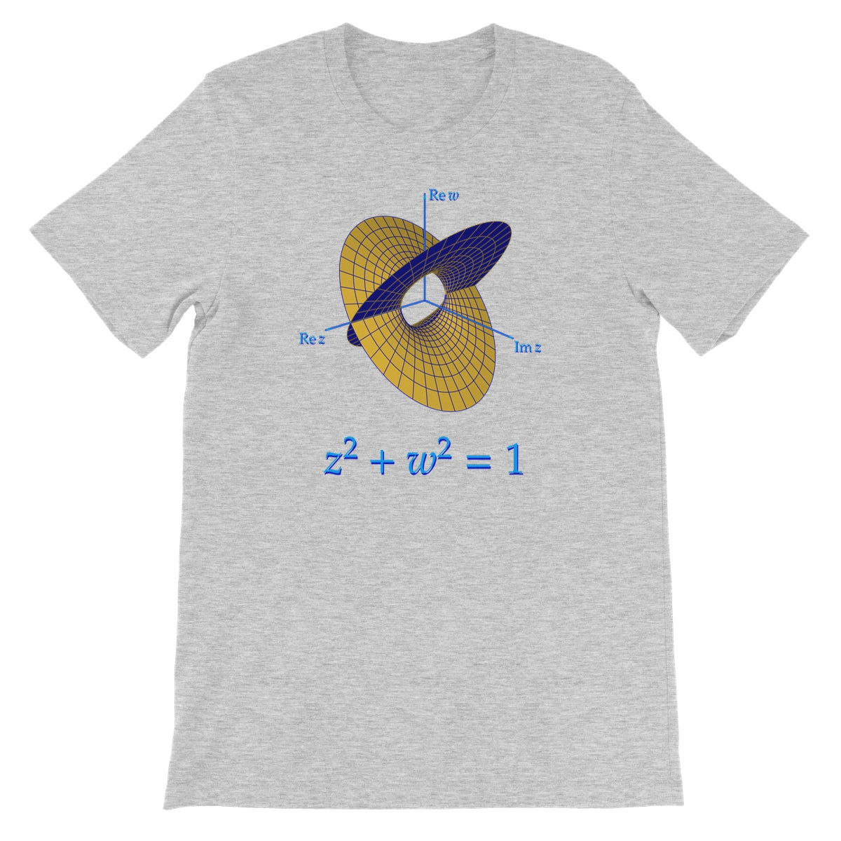 Complex Circle, 1 Slit Unisex Short Sleeve T-Shirt