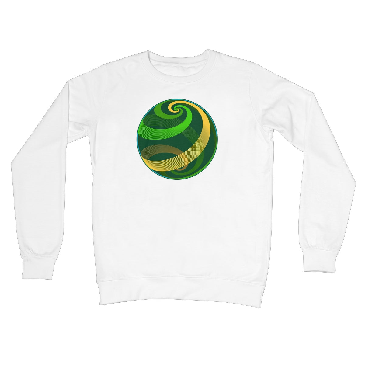 Loxodromes, Pond Globe Crew Neck Sweatshirt