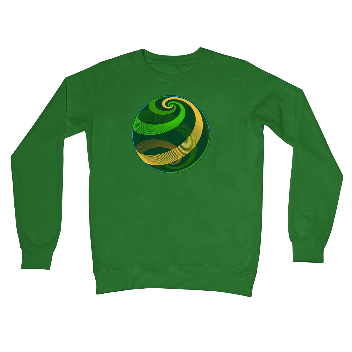 Loxodromes, Pond Globe Crew Neck Sweatshirt