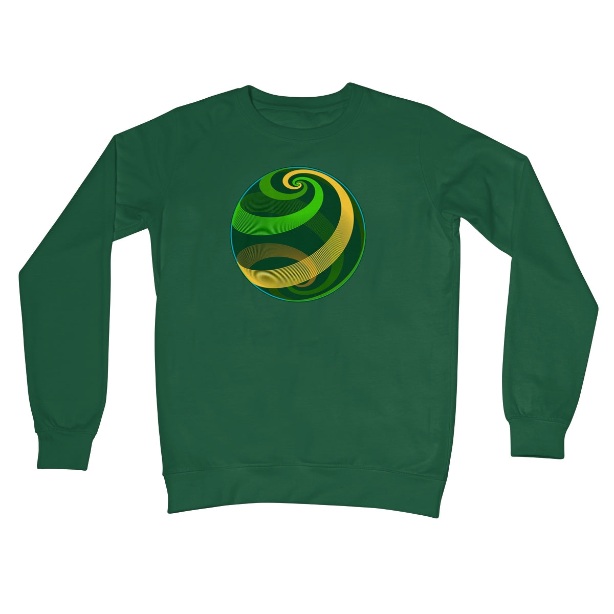 Loxodromes, Pond Globe Crew Neck Sweatshirt