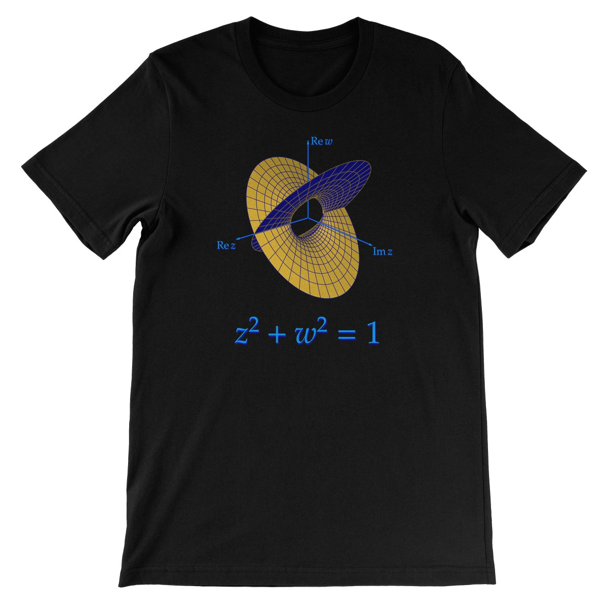 Complex Circle, 1 Slit Unisex Short Sleeve T-Shirt