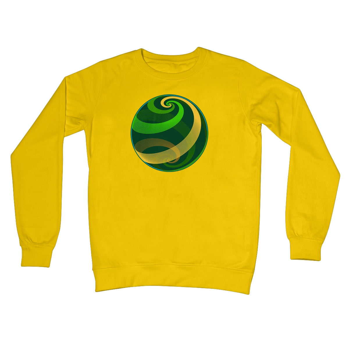 Loxodromes, Pond Globe Crew Neck Sweatshirt