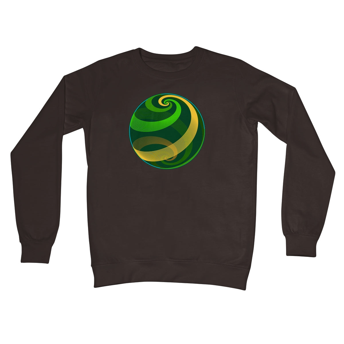 Loxodromes, Pond Globe Crew Neck Sweatshirt