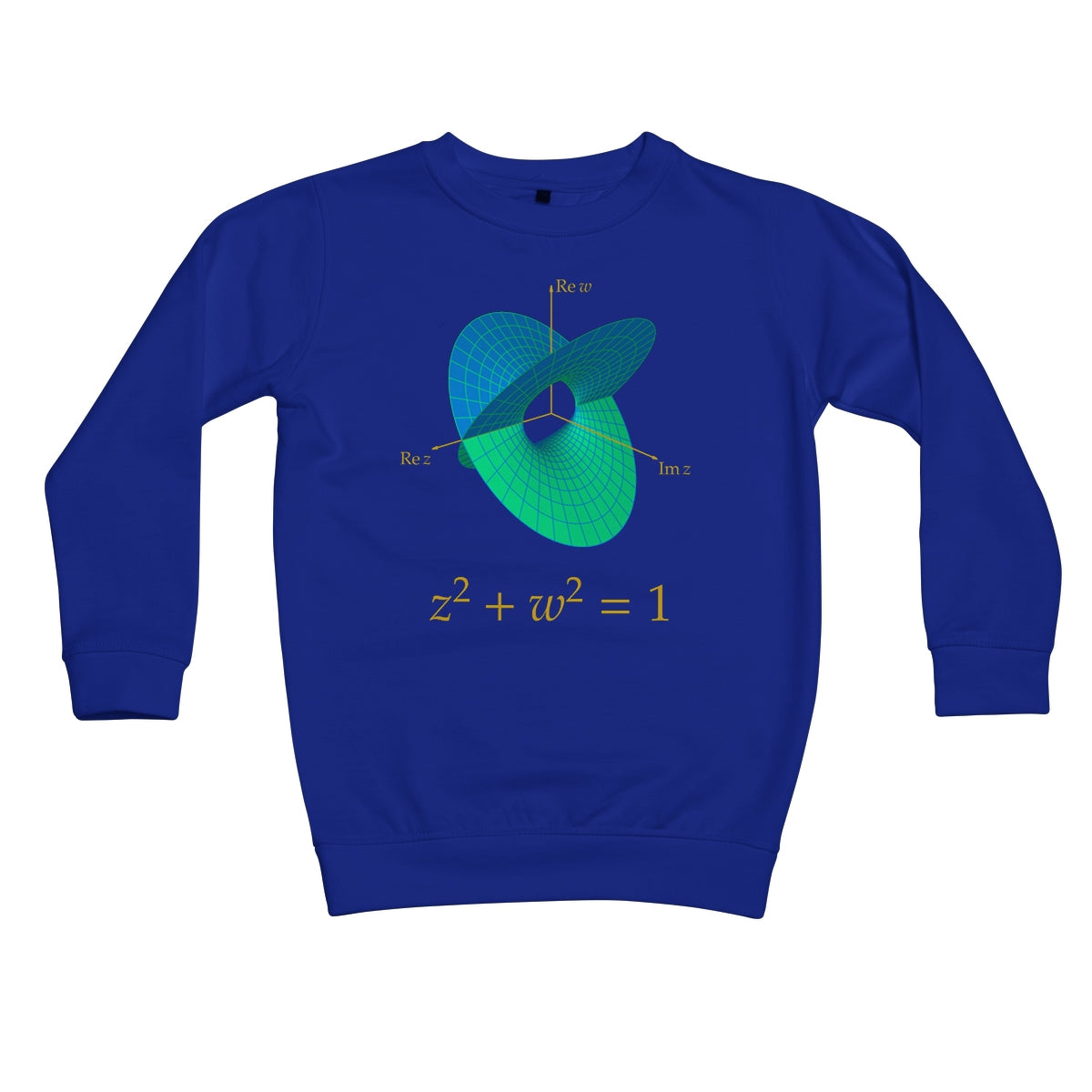 Complex Circle, 2 Slits Kids Sweatshirt