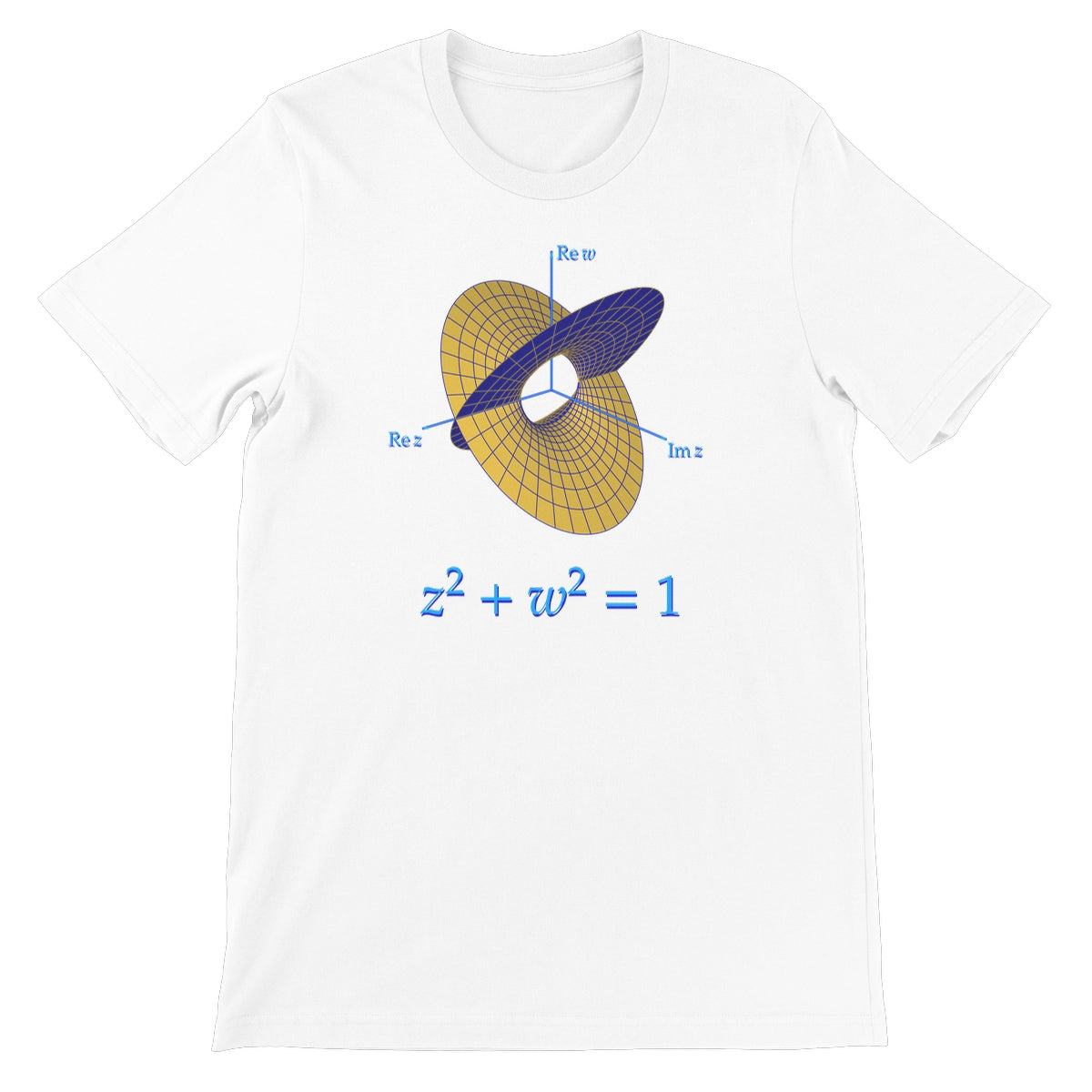 Complex Circle, 1 Slit Unisex Short Sleeve T-Shirt