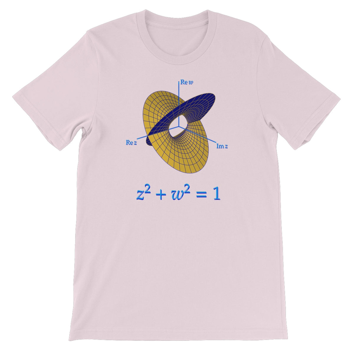 Complex Circle, 1 Slit Unisex Short Sleeve T-Shirt