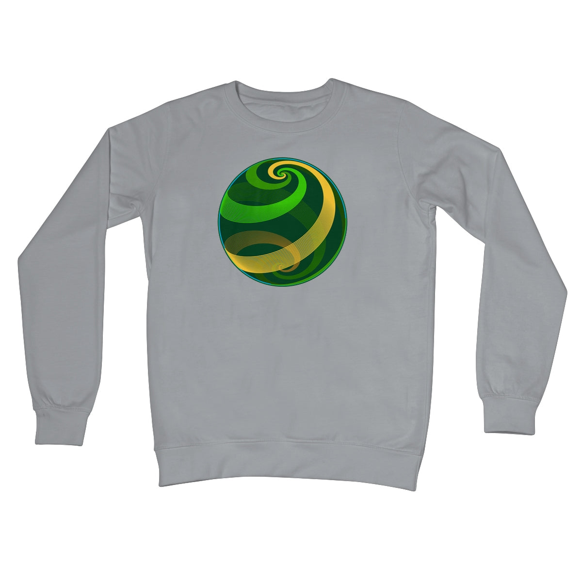 Loxodromes, Pond Globe Crew Neck Sweatshirt
