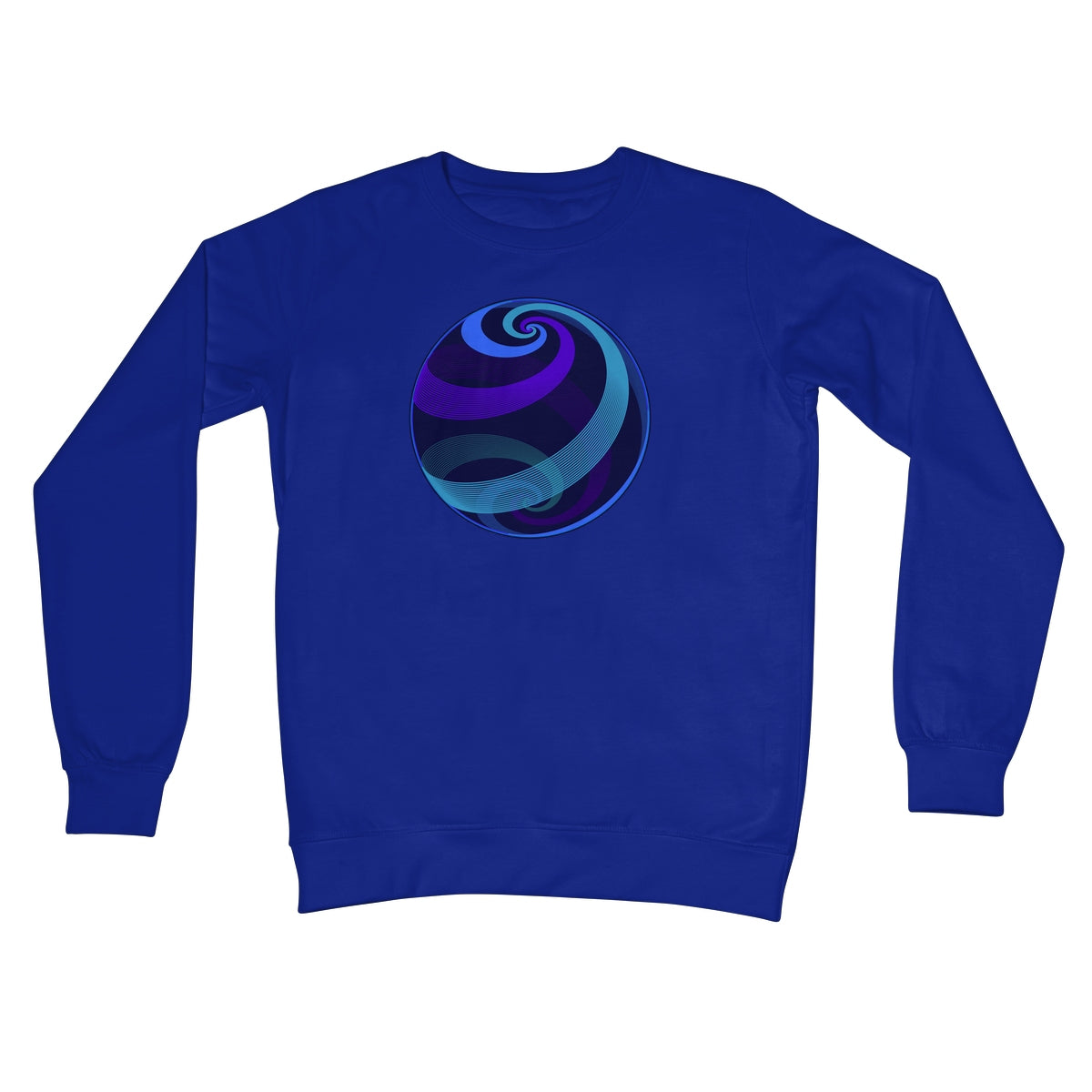 Loxodromes, Twilight Globe Crew Neck Sweatshirt