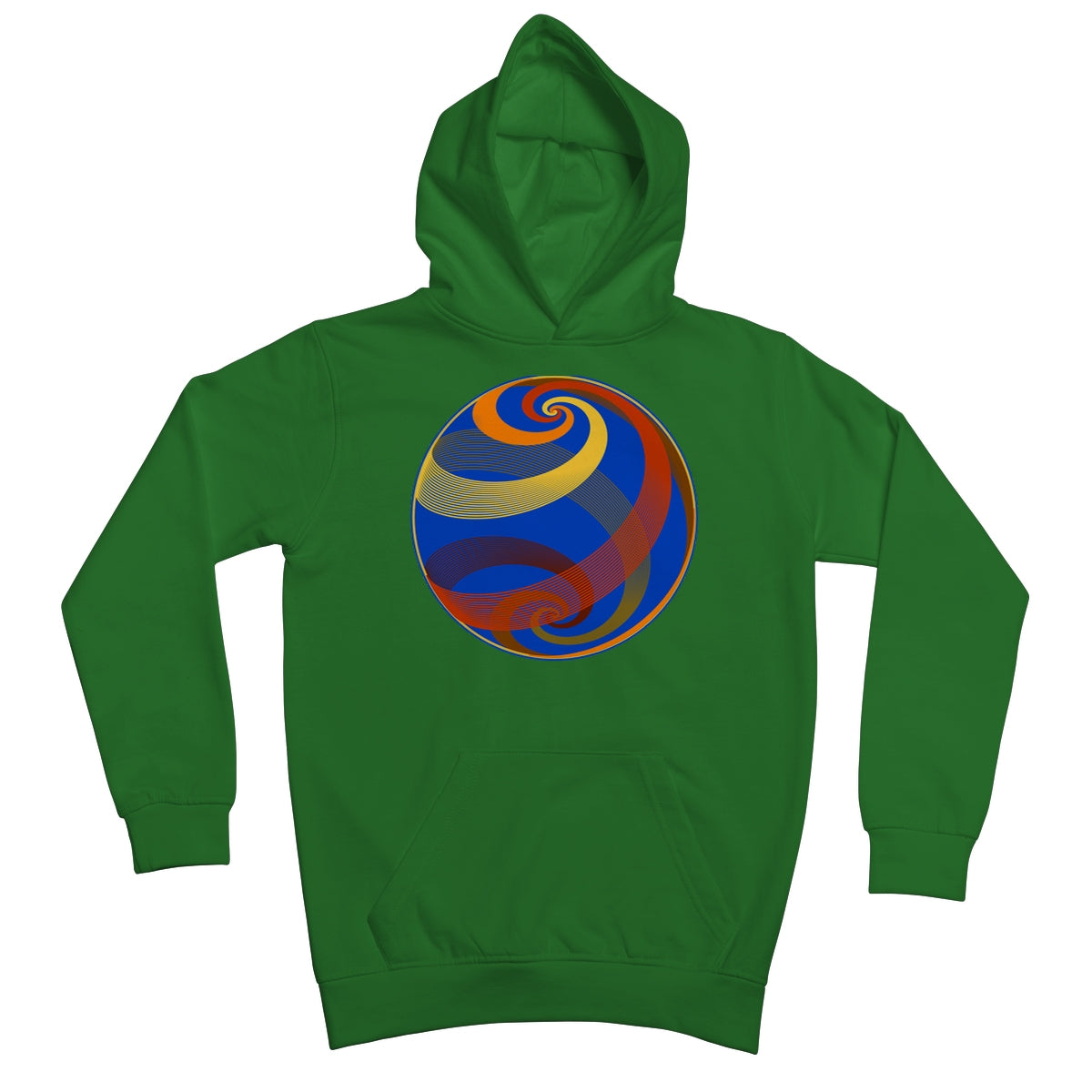 Loxodromes, Autumn Globe Kids Hoodie