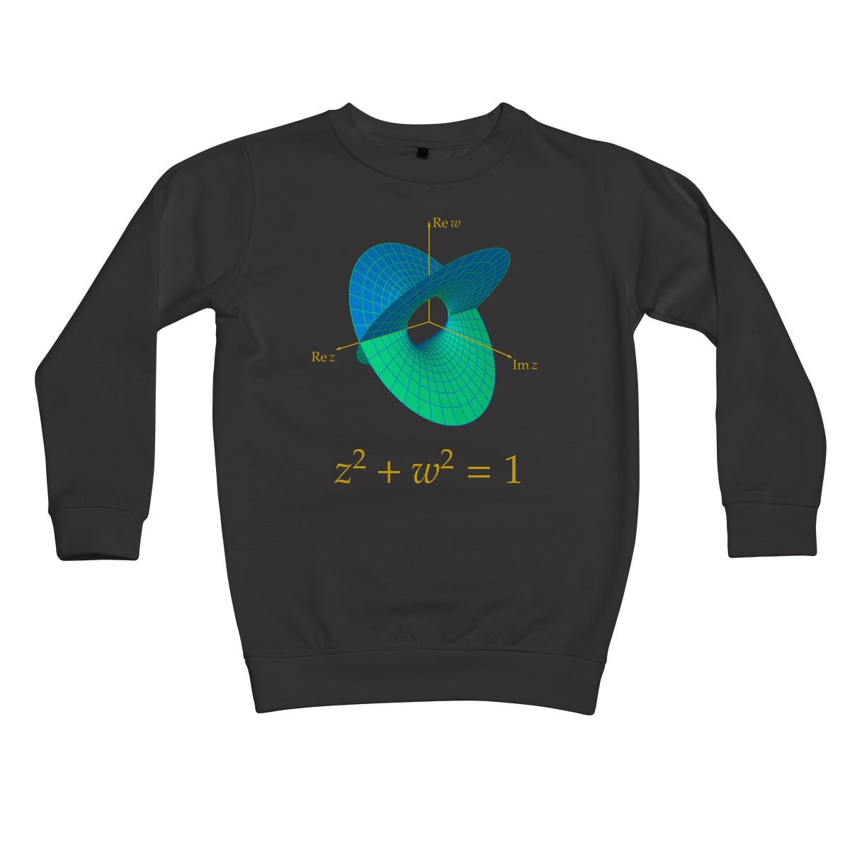 Complex Circle, 2 Slits Kids Sweatshirt