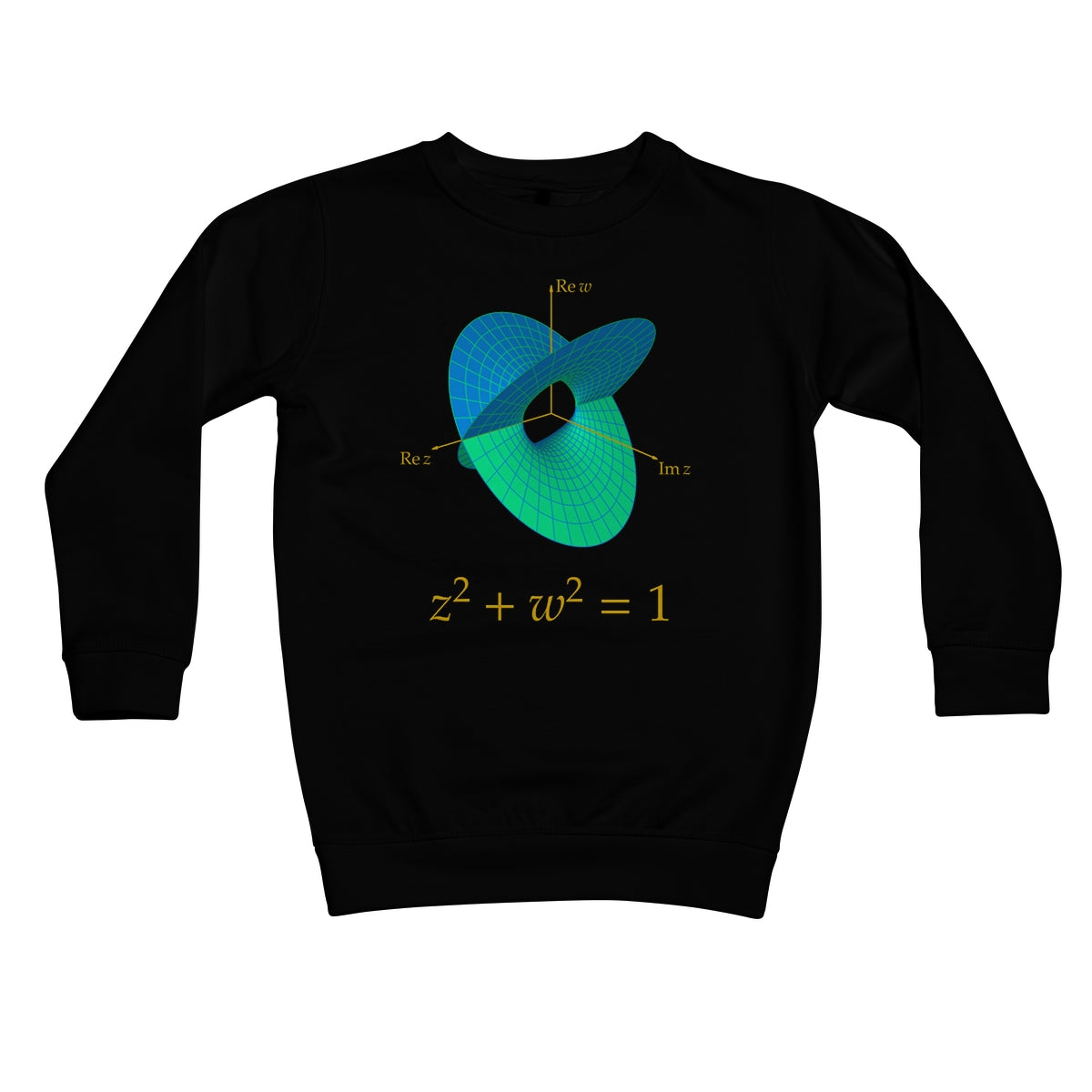Complex Circle, 2 Slits Kids Sweatshirt