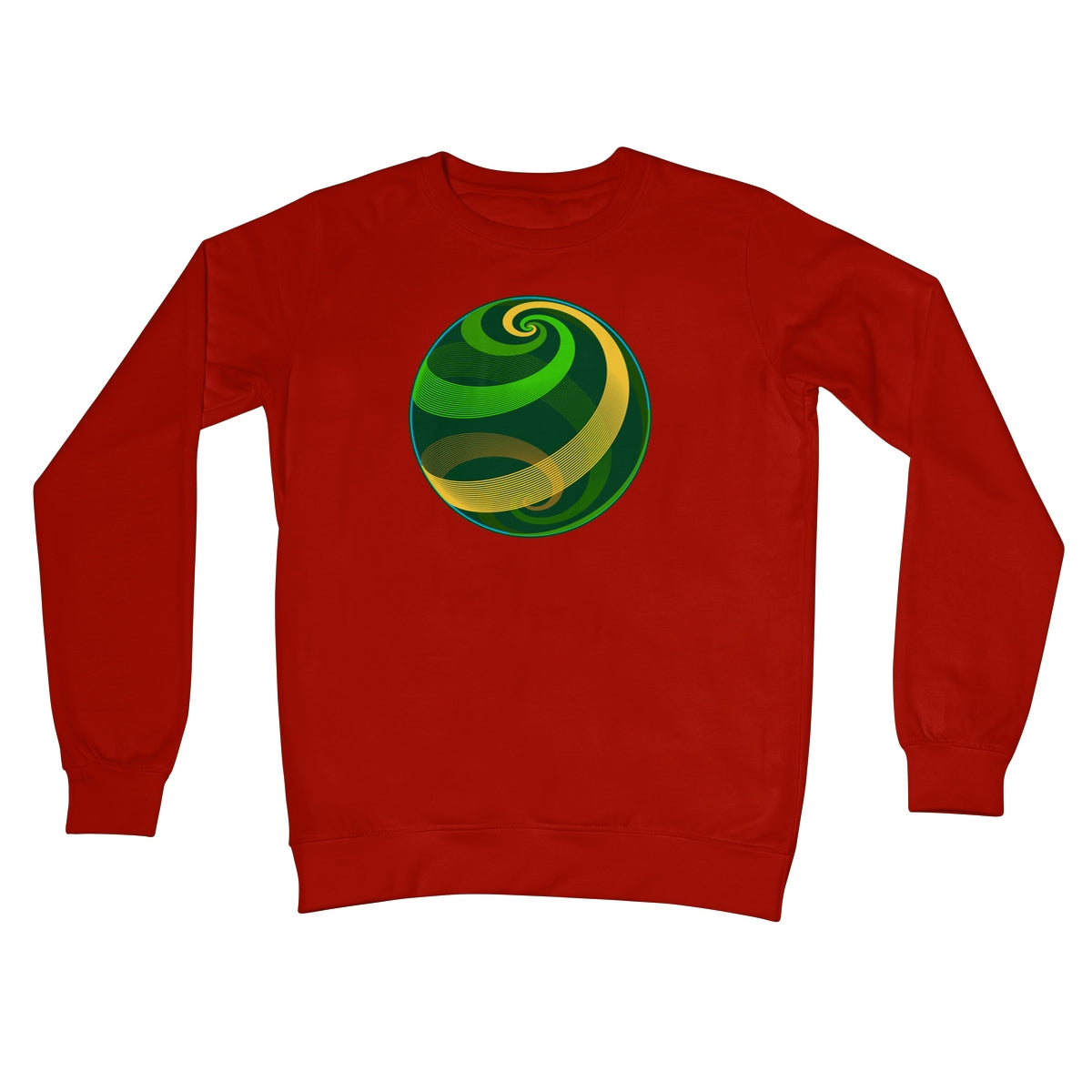 Loxodromes, Pond Globe Crew Neck Sweatshirt