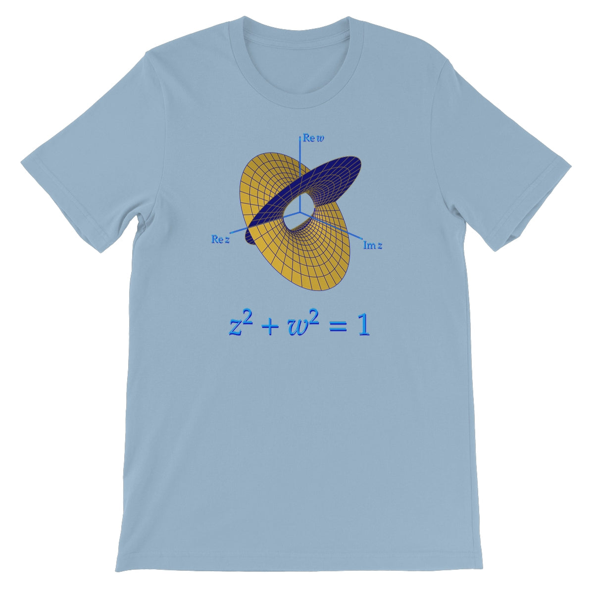 Complex Circle, 1 Slit Unisex Short Sleeve T-Shirt