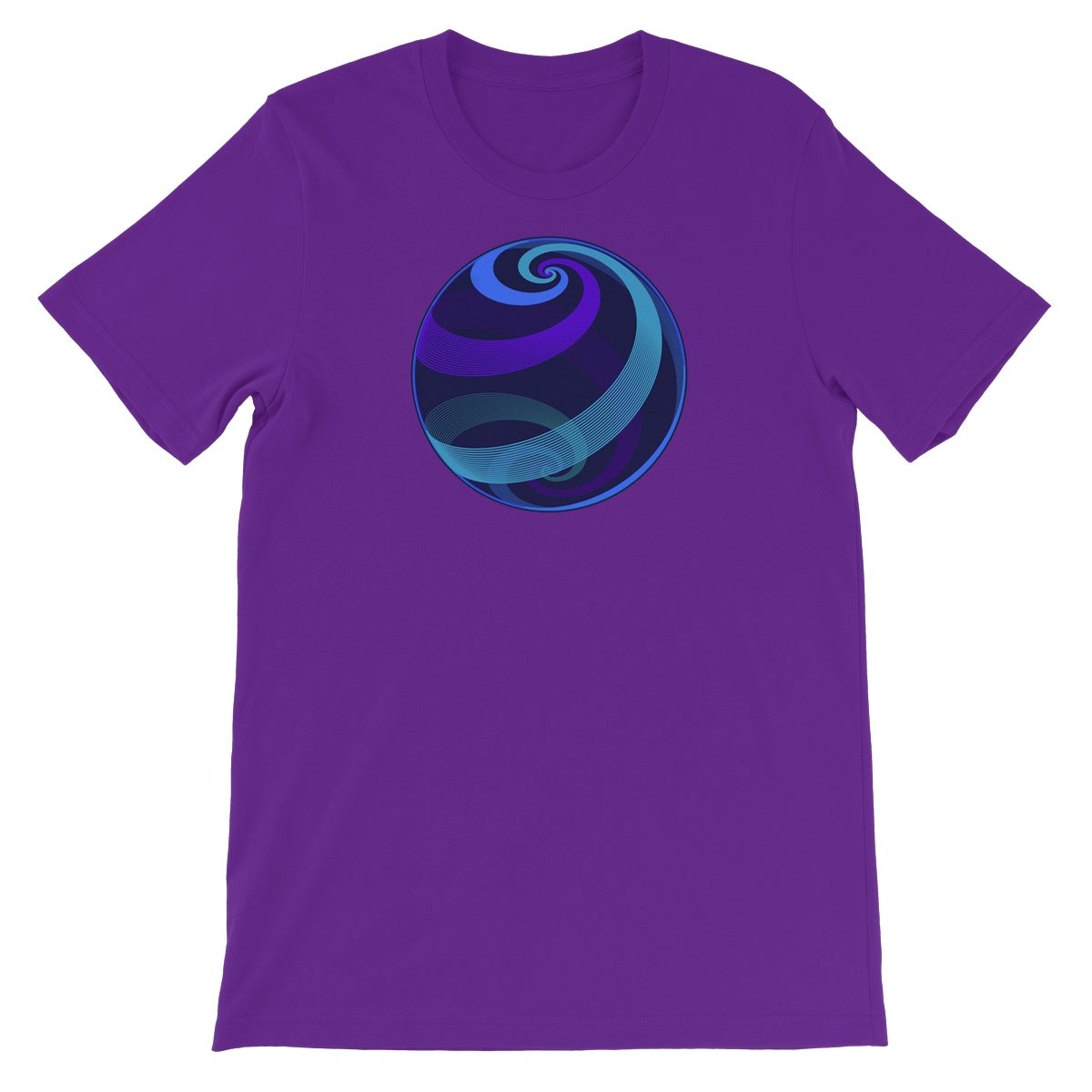 Loxodromes, Twilight Globe Unisex Short Sleeve T-Shirt