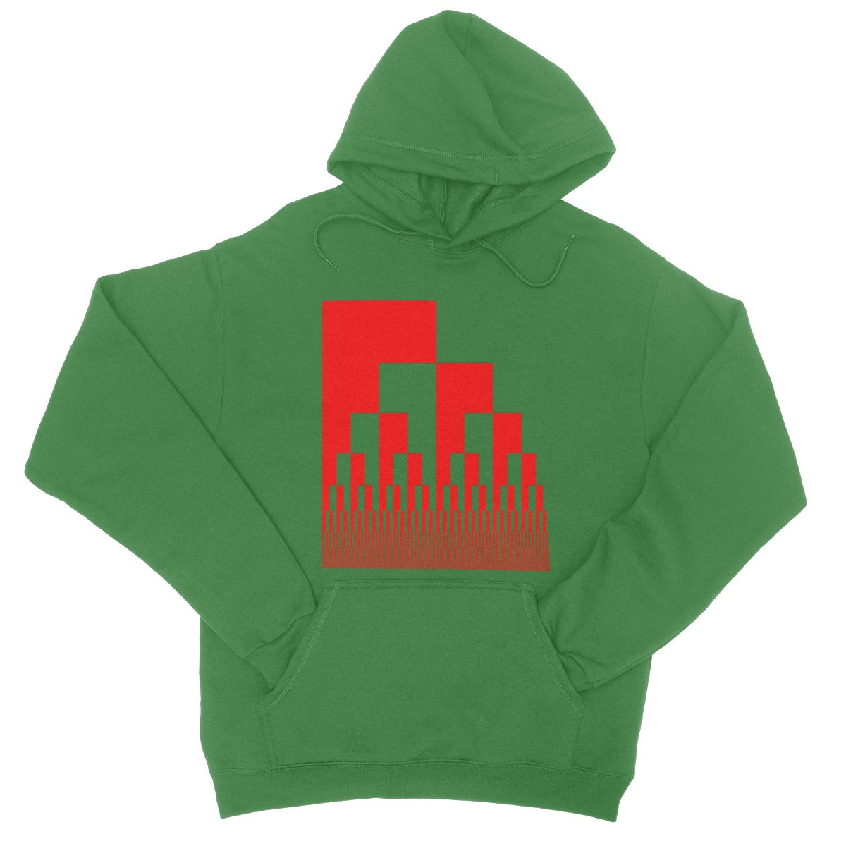 Binary Cascade, Red College Hoodie