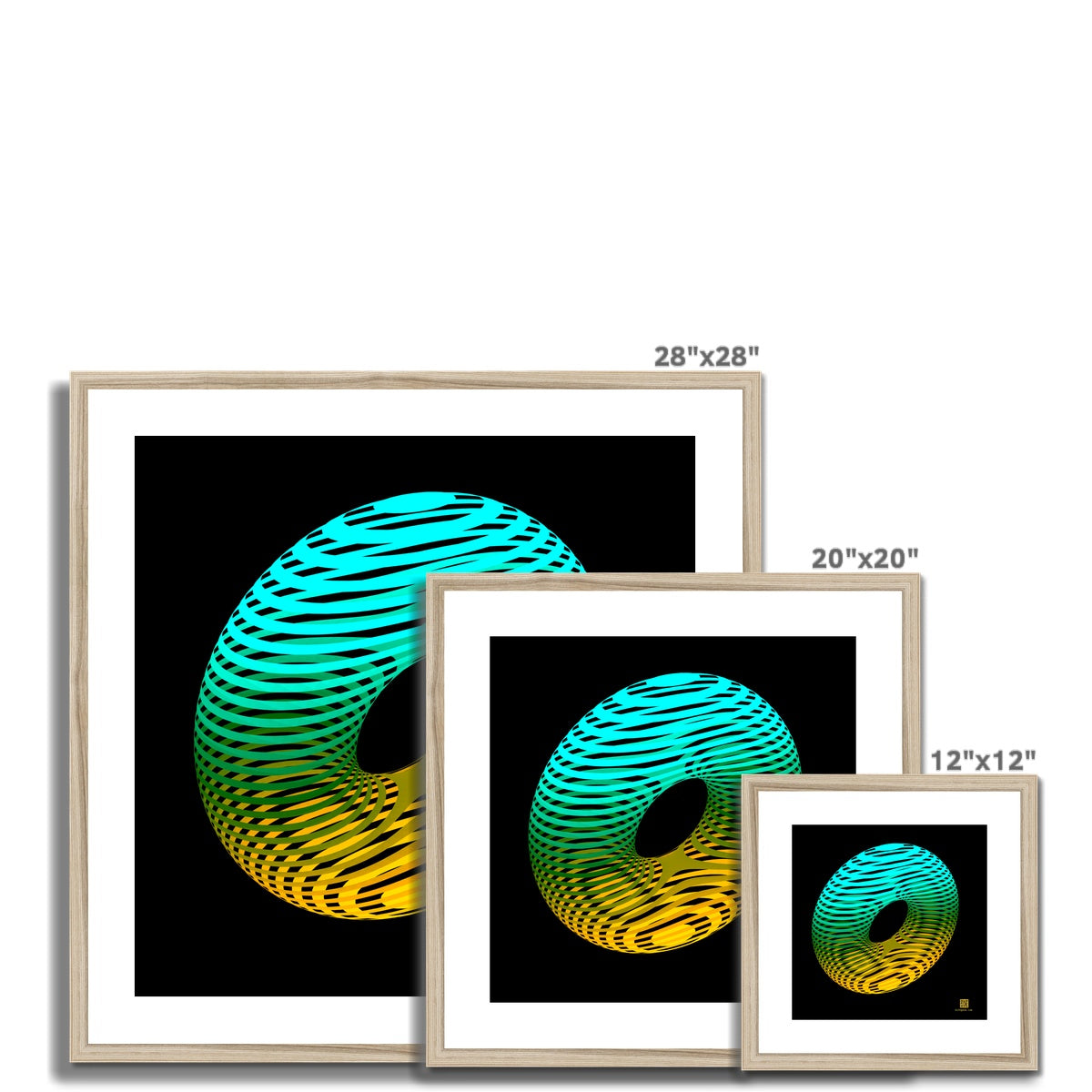 Morse Theory, Upright Framed & Mounted Print