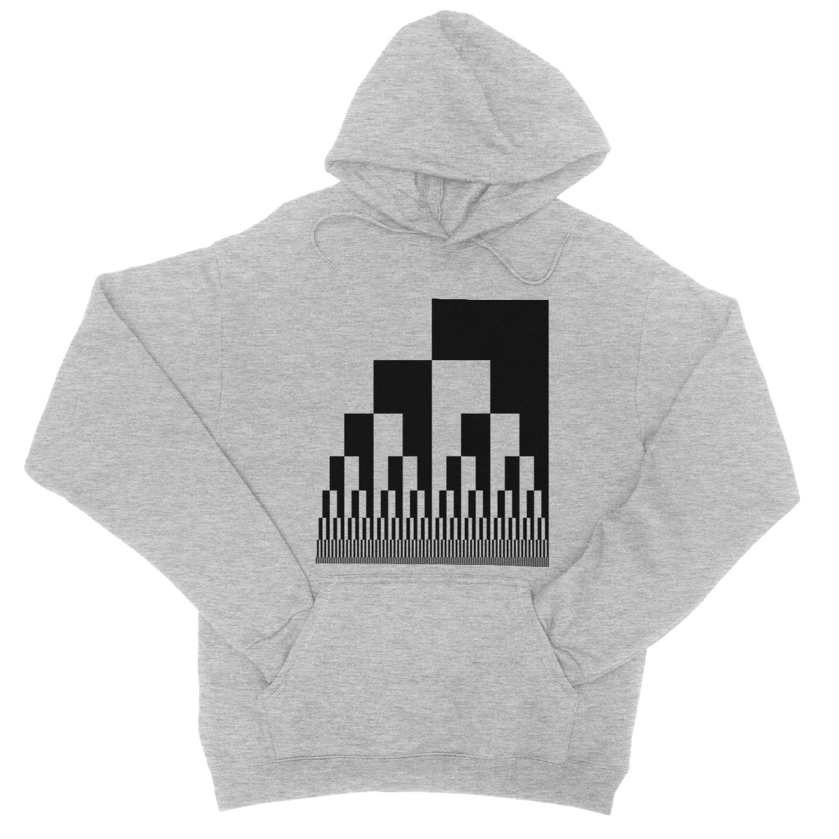 Binary Cascade College Hoodie