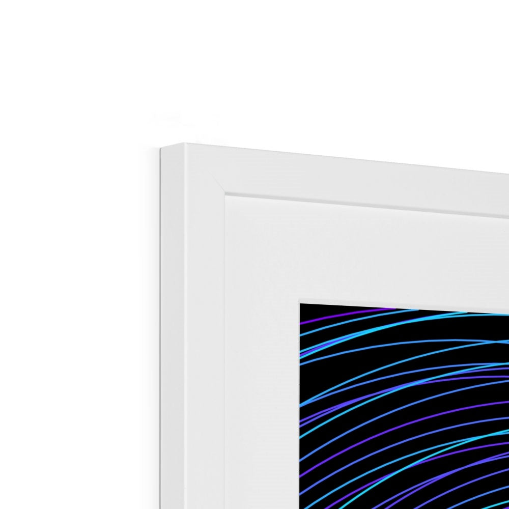 Lorenz Attractor, Cool Framed & Mounted Print