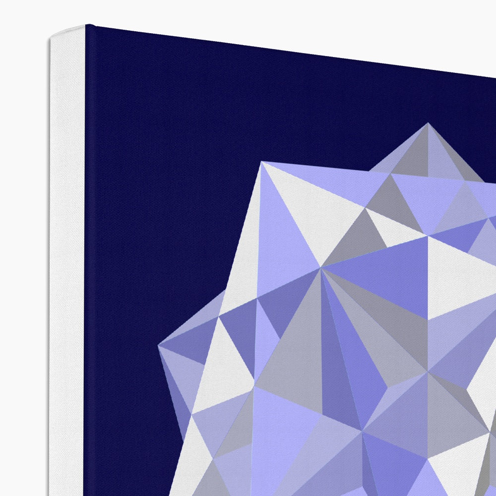 Five Cubes, Winter Eco Canvas