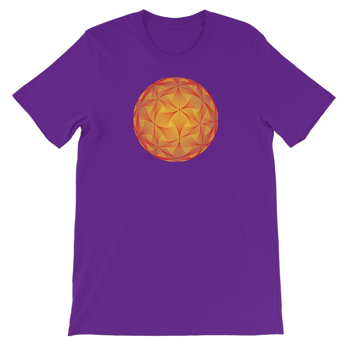 Diatom, Red Unisex Short Sleeve T-Shirt