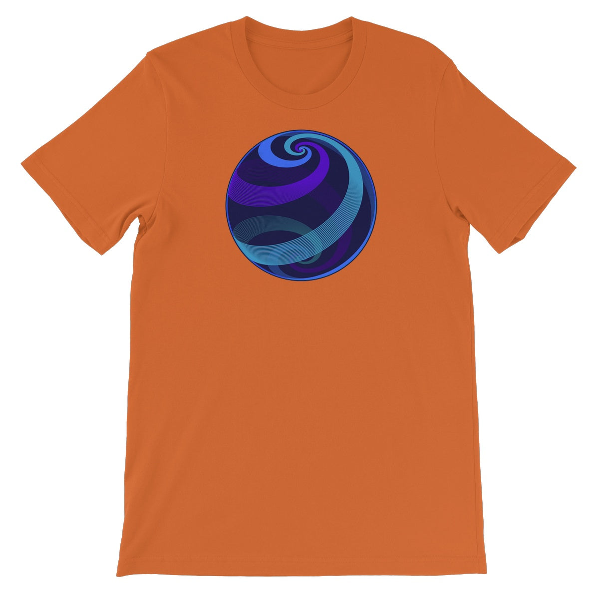 Loxodromes, Twilight Globe Unisex Short Sleeve T-Shirt