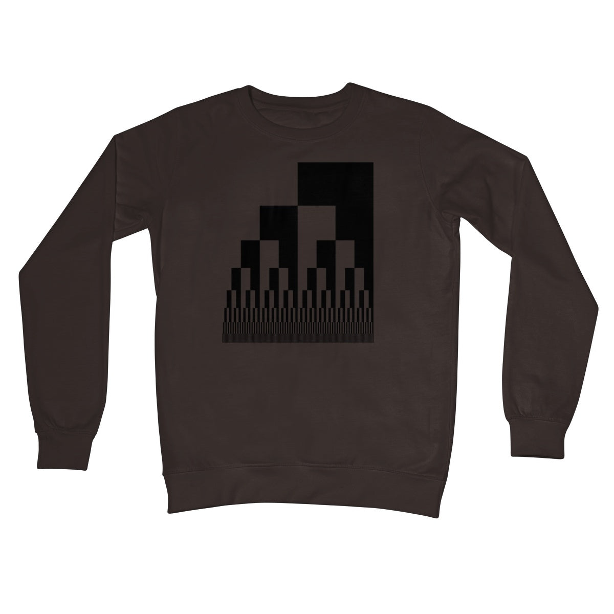 Binary Cascade Crew Neck Sweatshirt