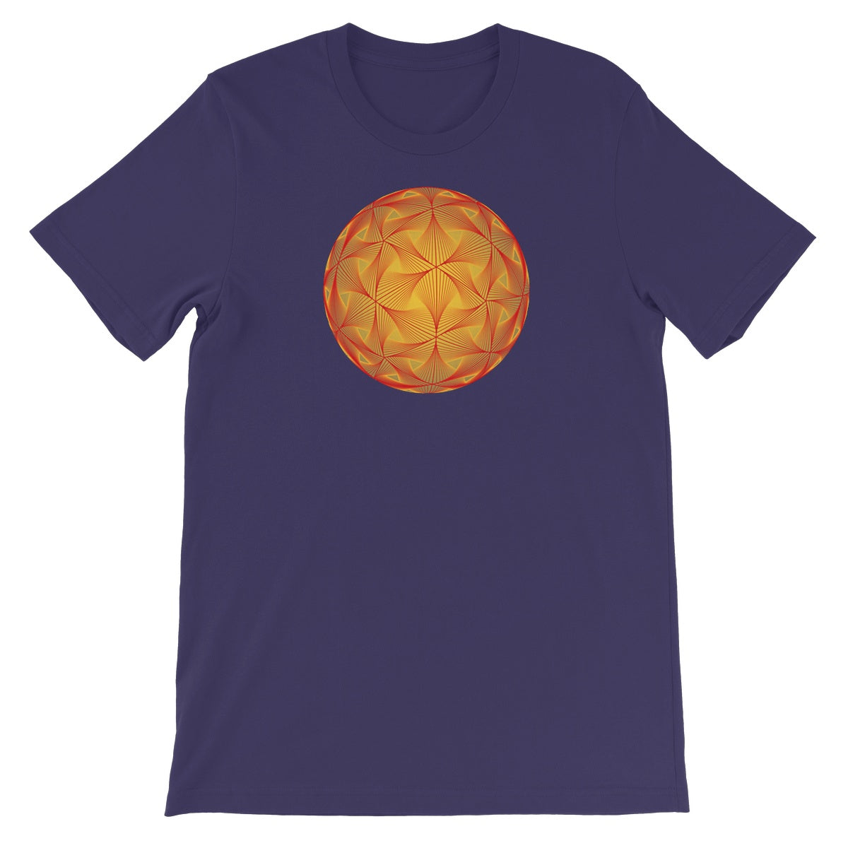 Diatom, Red Unisex Short Sleeve T-Shirt