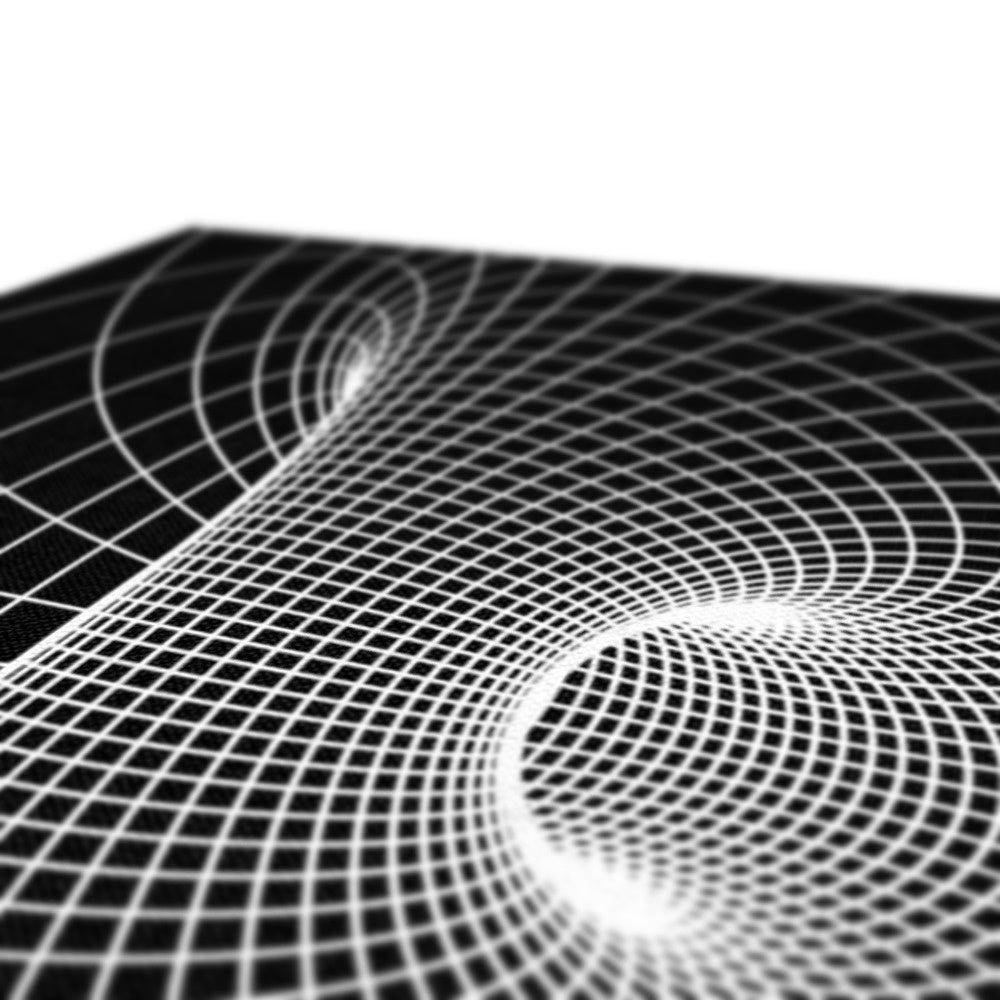 Parabolic Cyclide, White Eco Canvas