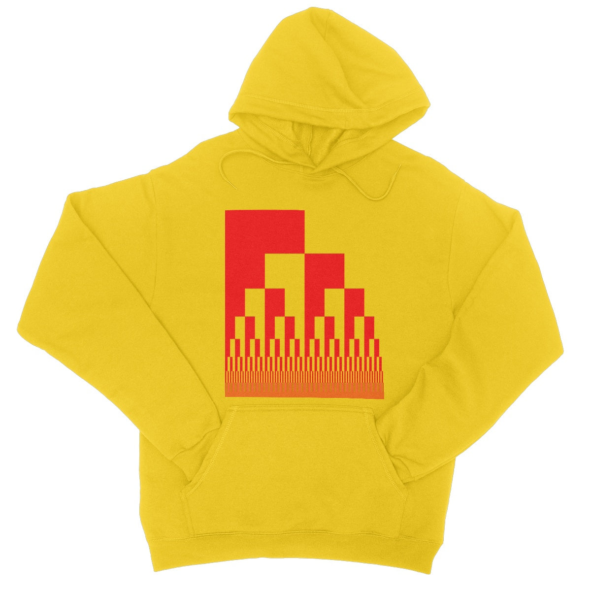 Binary Cascade, Red College Hoodie