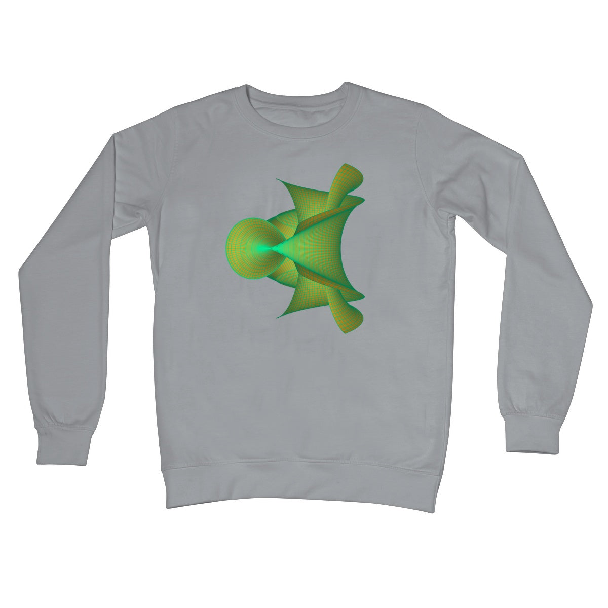 Kuen's Surface, Gold Crew Neck Sweatshirt