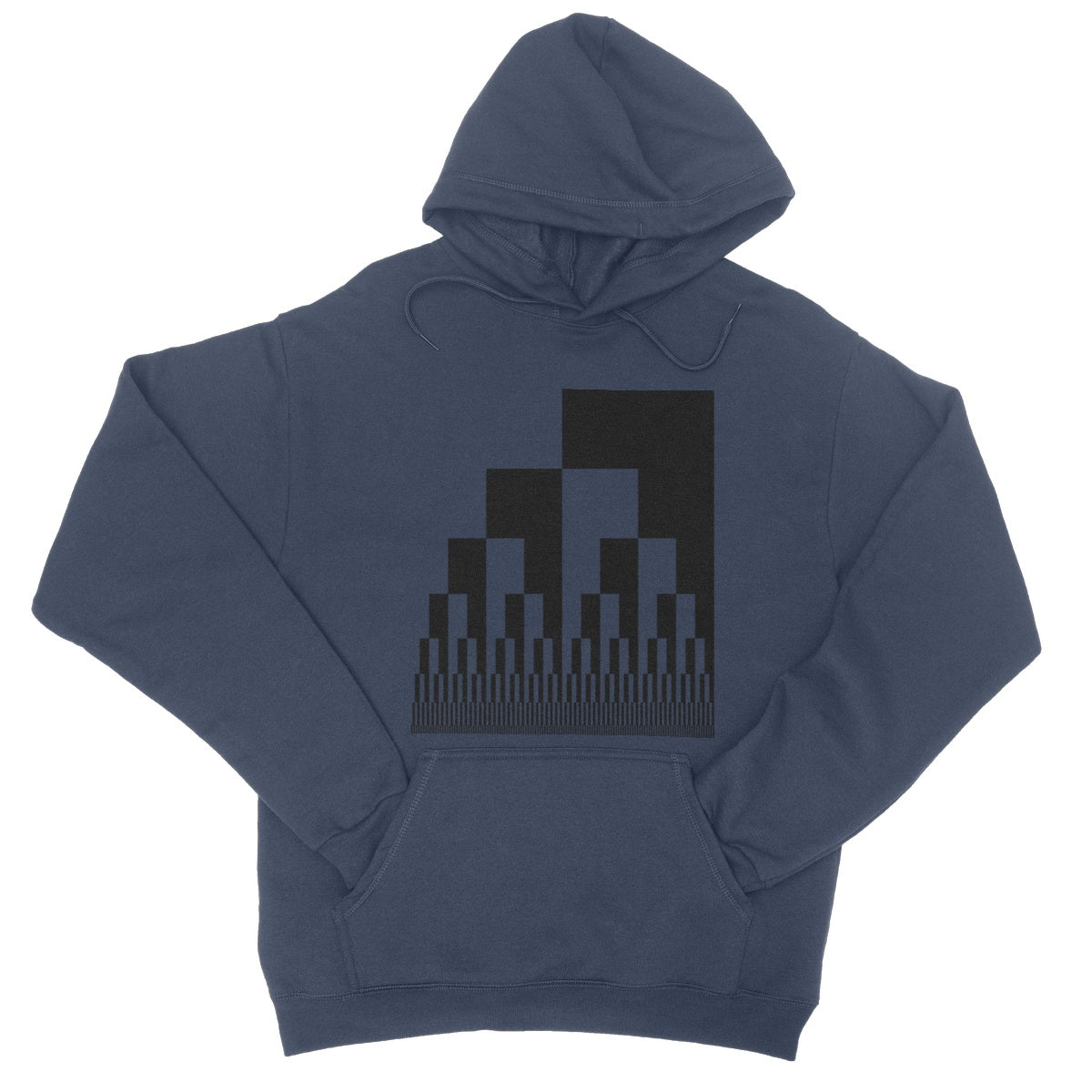 Binary Cascade College Hoodie