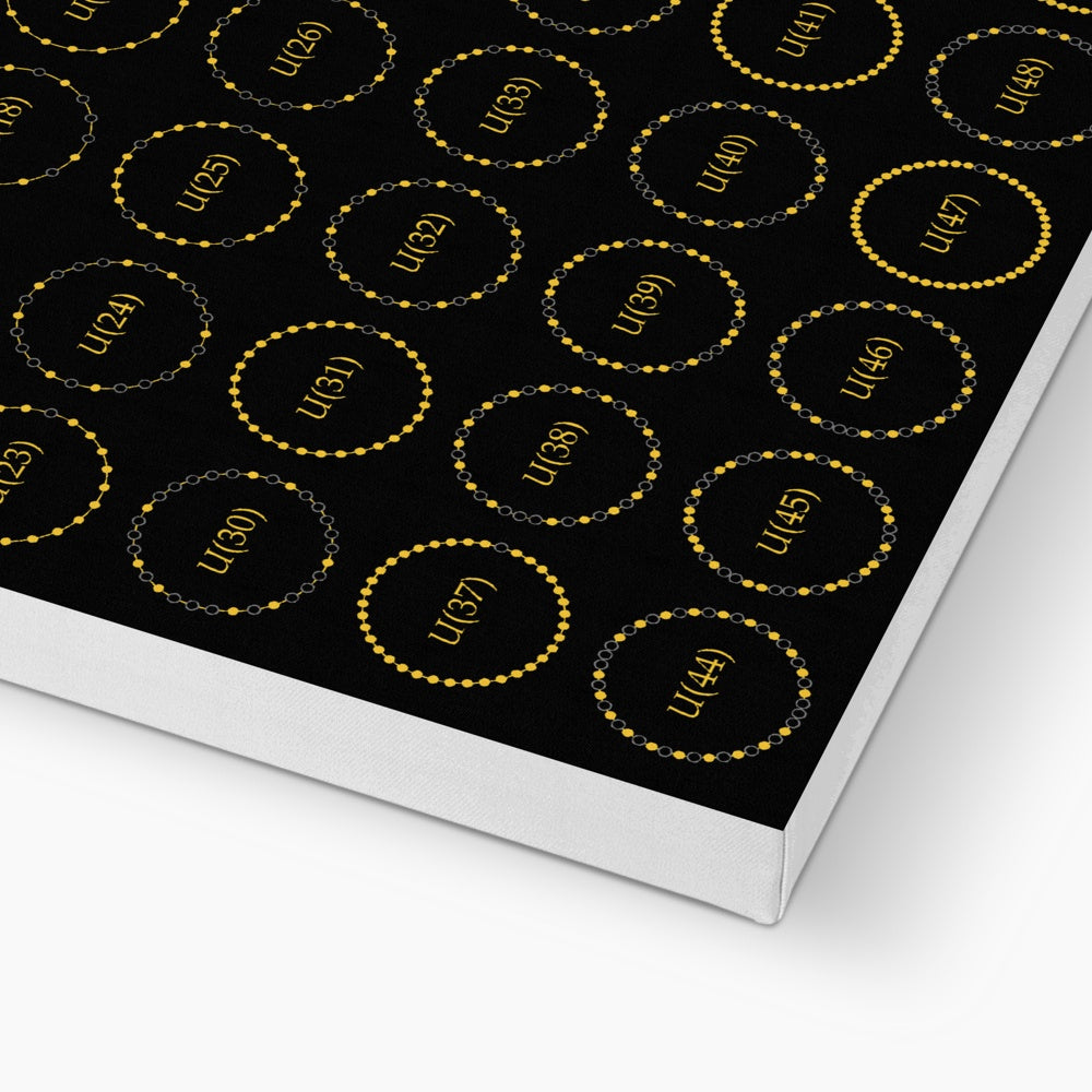 Multiplicative Units, Dark Eco Canvas