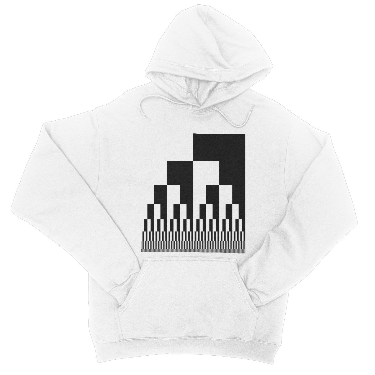 Binary Cascade College Hoodie
