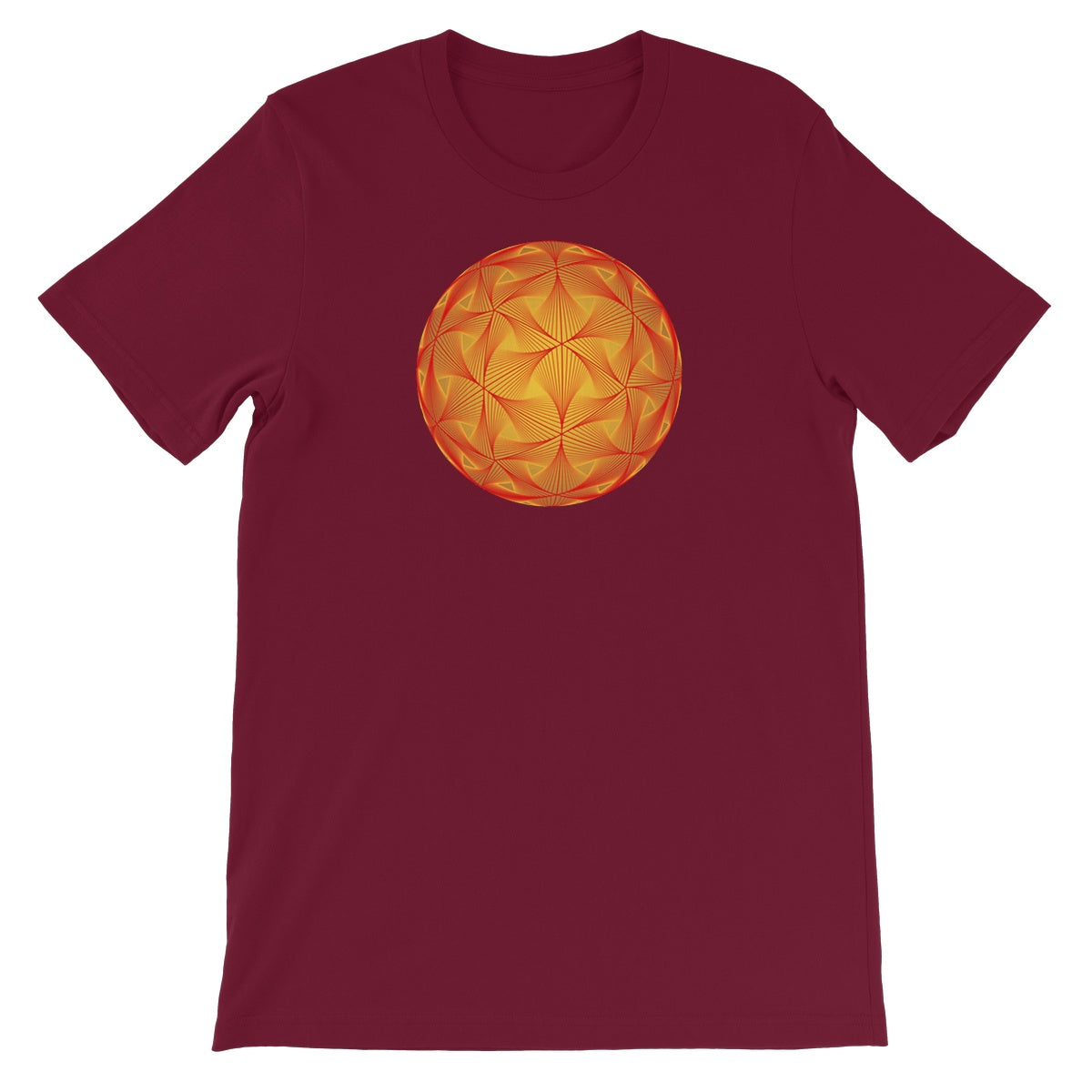 Diatom, Red Unisex Short Sleeve T-Shirt