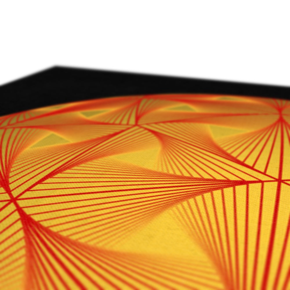 Diatom, Red Eco Canvas
