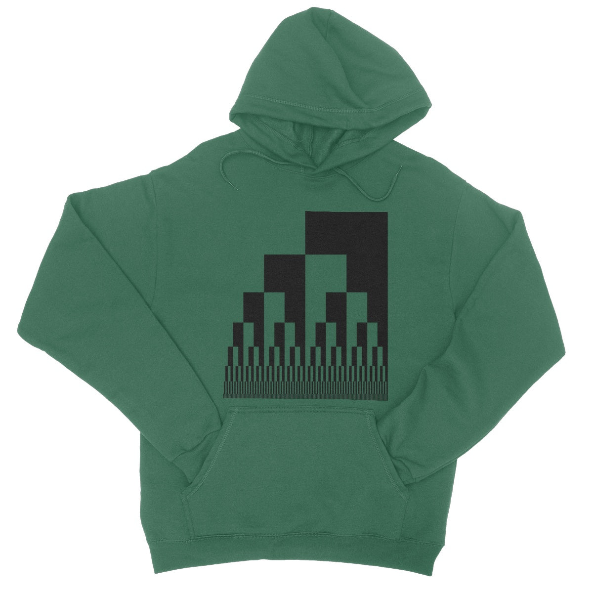 Binary Cascade College Hoodie