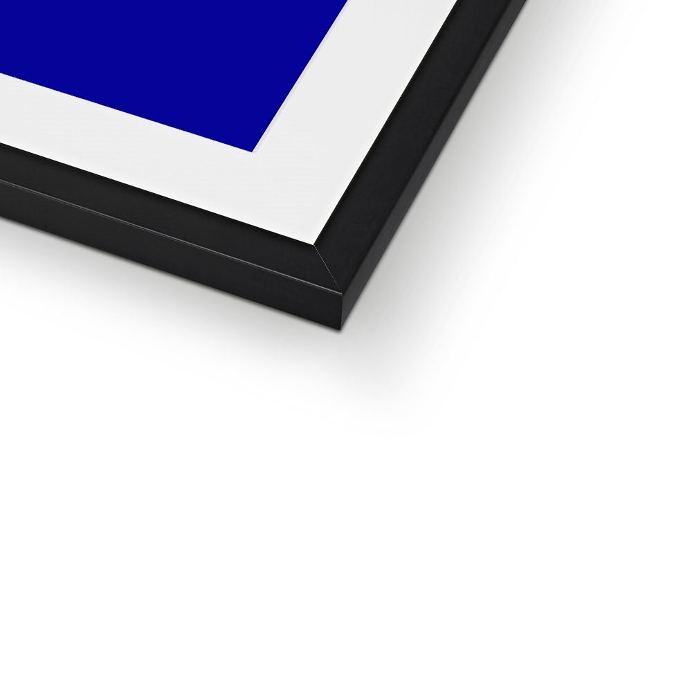 Five Tetrahedra, Ocean Framed & Mounted Print