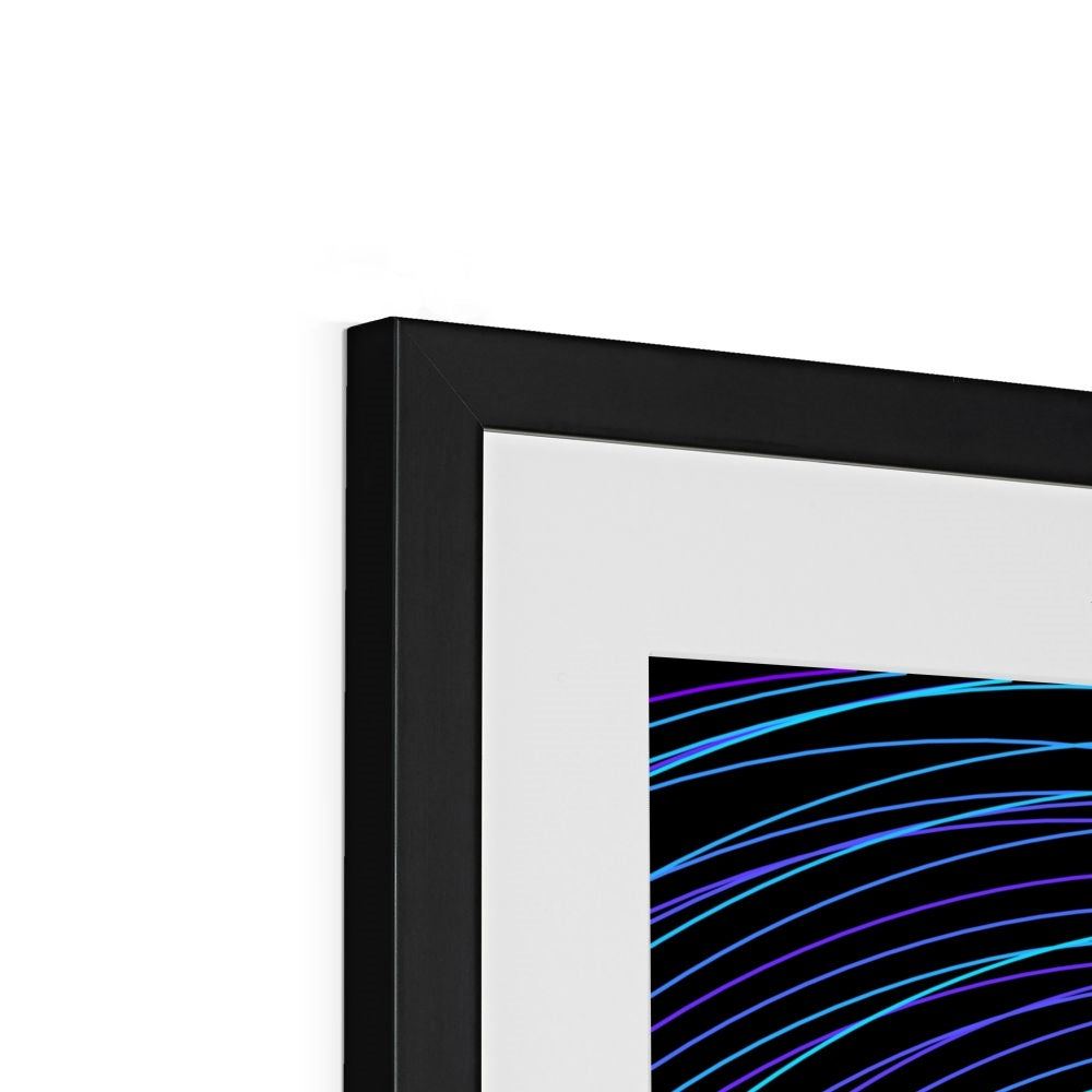 Lorenz Attractor, Cool Framed & Mounted Print