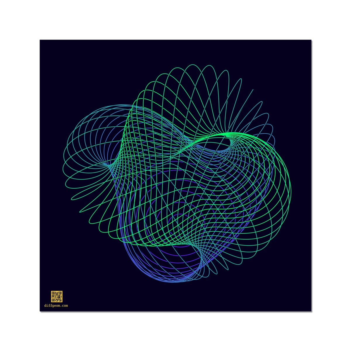 Projective Plane, Spring Fine Art Print