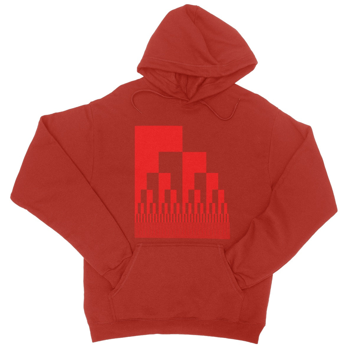 Binary Cascade, Red College Hoodie