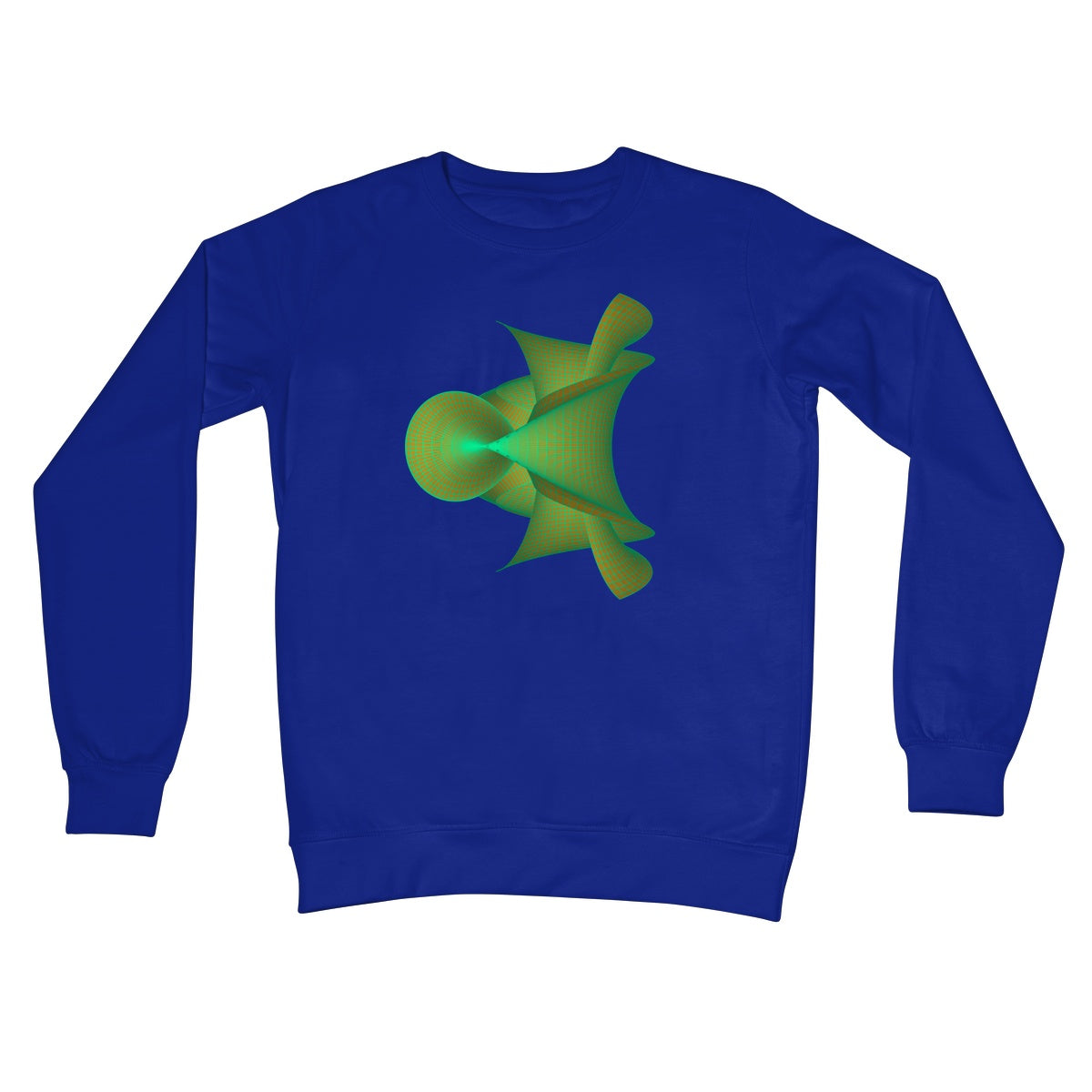 Kuen's Surface, Gold Crew Neck Sweatshirt