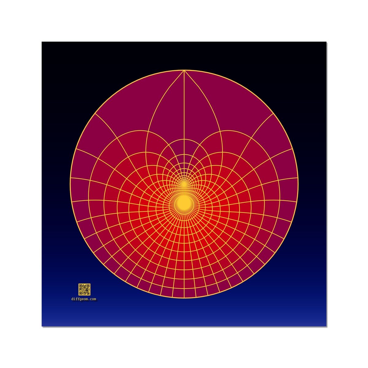 Lotus, Sunset Wall Art Poster