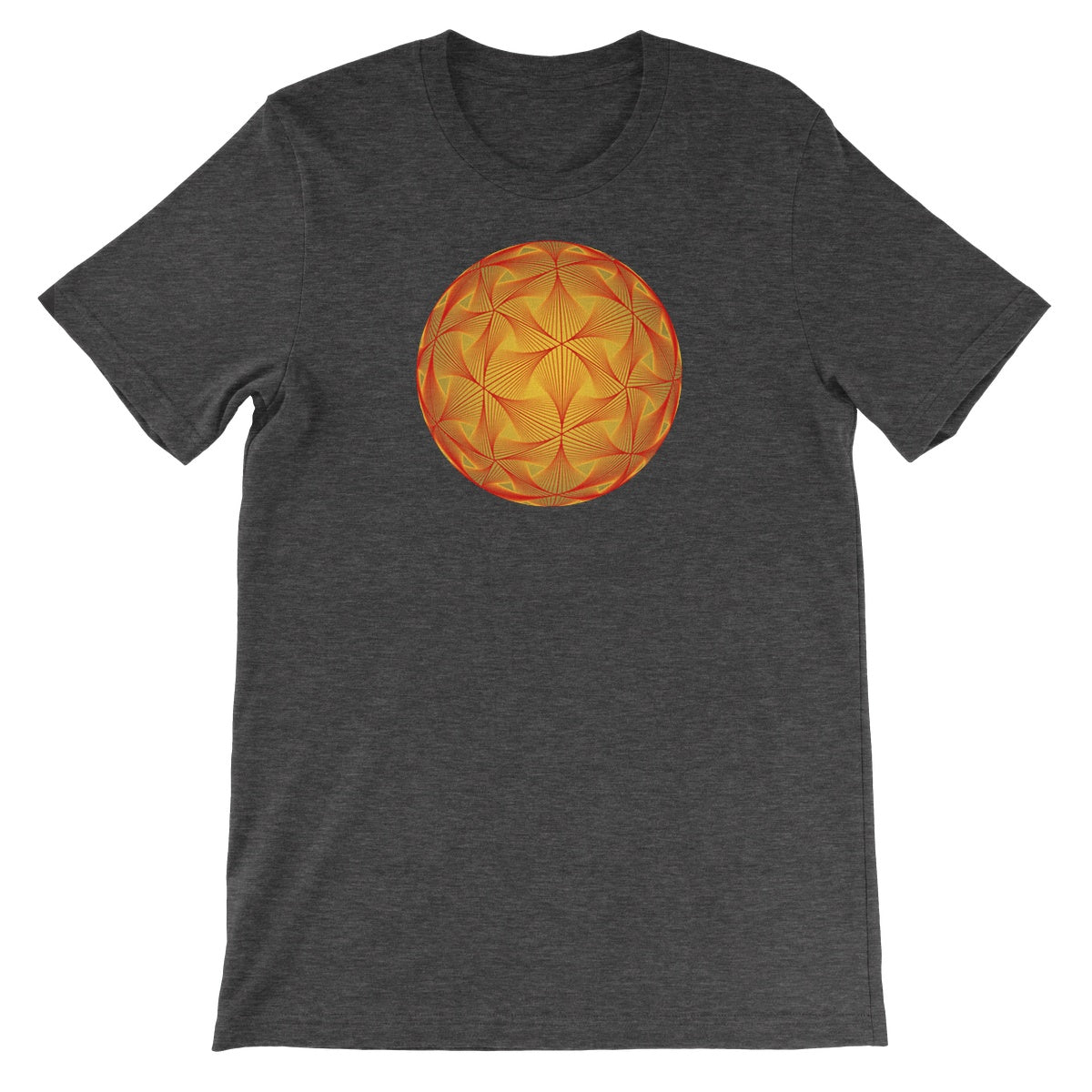 Diatom, Red Unisex Short Sleeve T-Shirt