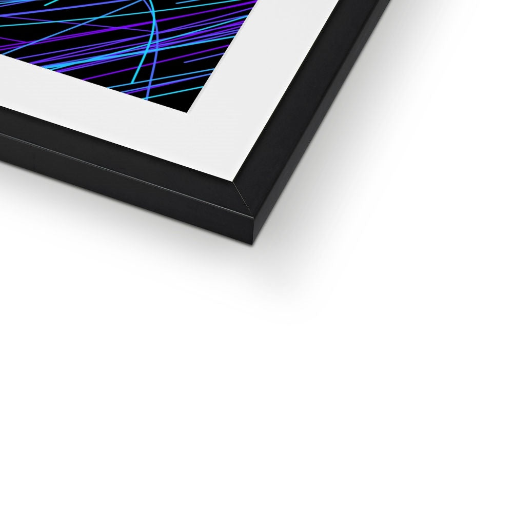 Lorenz Attractor, Cool Framed & Mounted Print